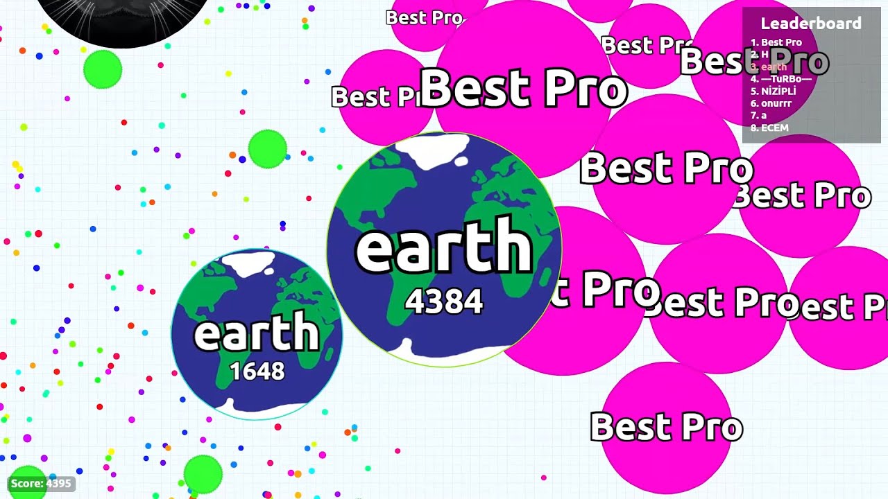 COMPLETELY DESTROYING TEAMS IN AGARIO