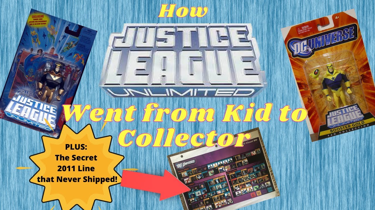 For the Love of Justice League Unlimited: the Secret Plan to keep DC Comic JLU toys at retail!