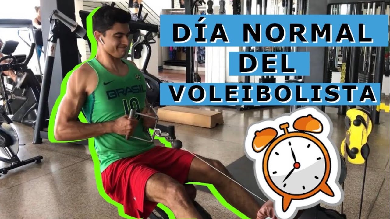 ¡DÍA NORMAL DEL VOLEIBOLISTA PROFESIONAL!