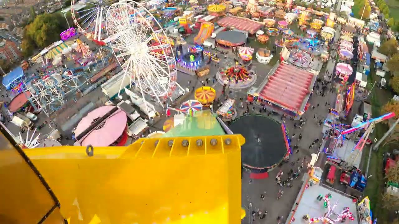 Freddy & Davis Stokes Mach 5 | On Ride POV Nottingham Goose Fair 2022