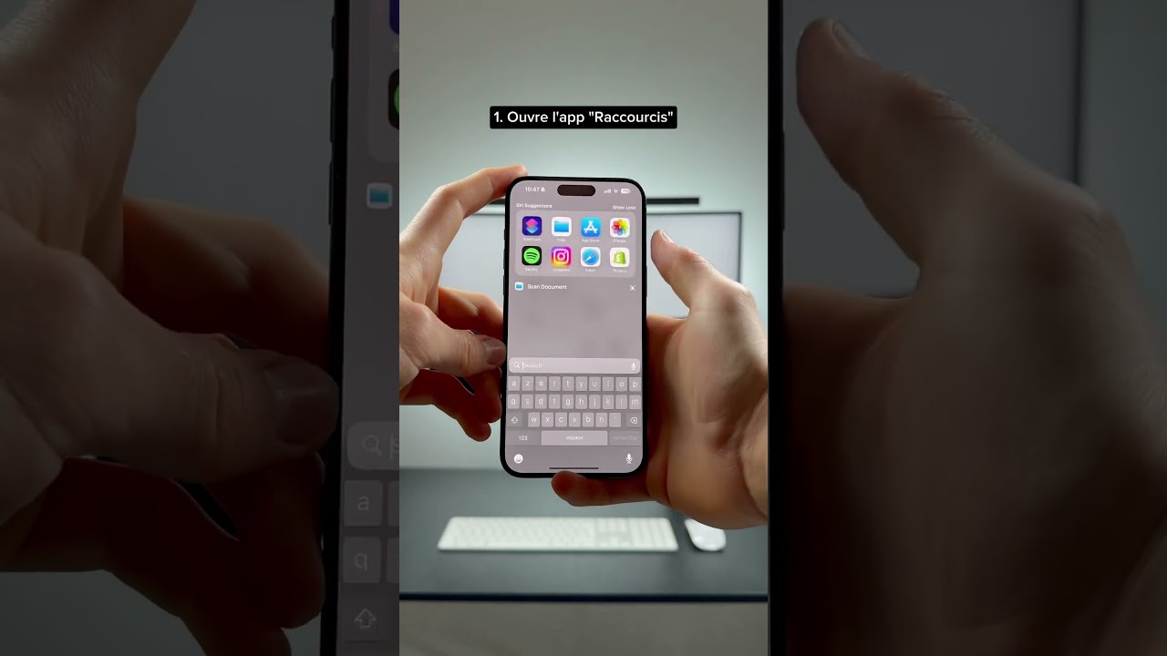Comment customiser l&rsquo;&eacute;cran d&rsquo;accueil de son iPhone ! #iphone #productivit&eacute; #organisation