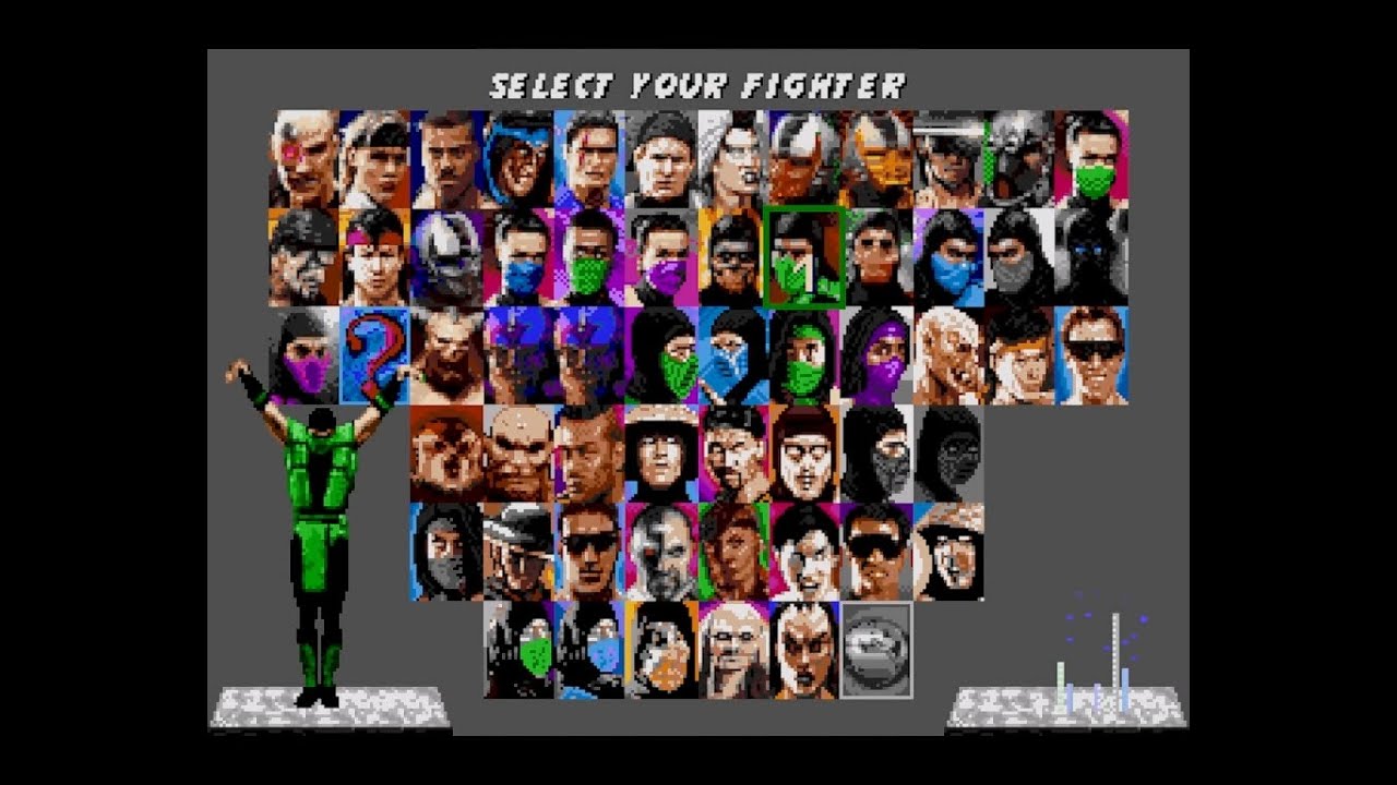 Ultimate Mortal Kombat Trilogy (SEGA,Genesis) !!! REPTILE :)