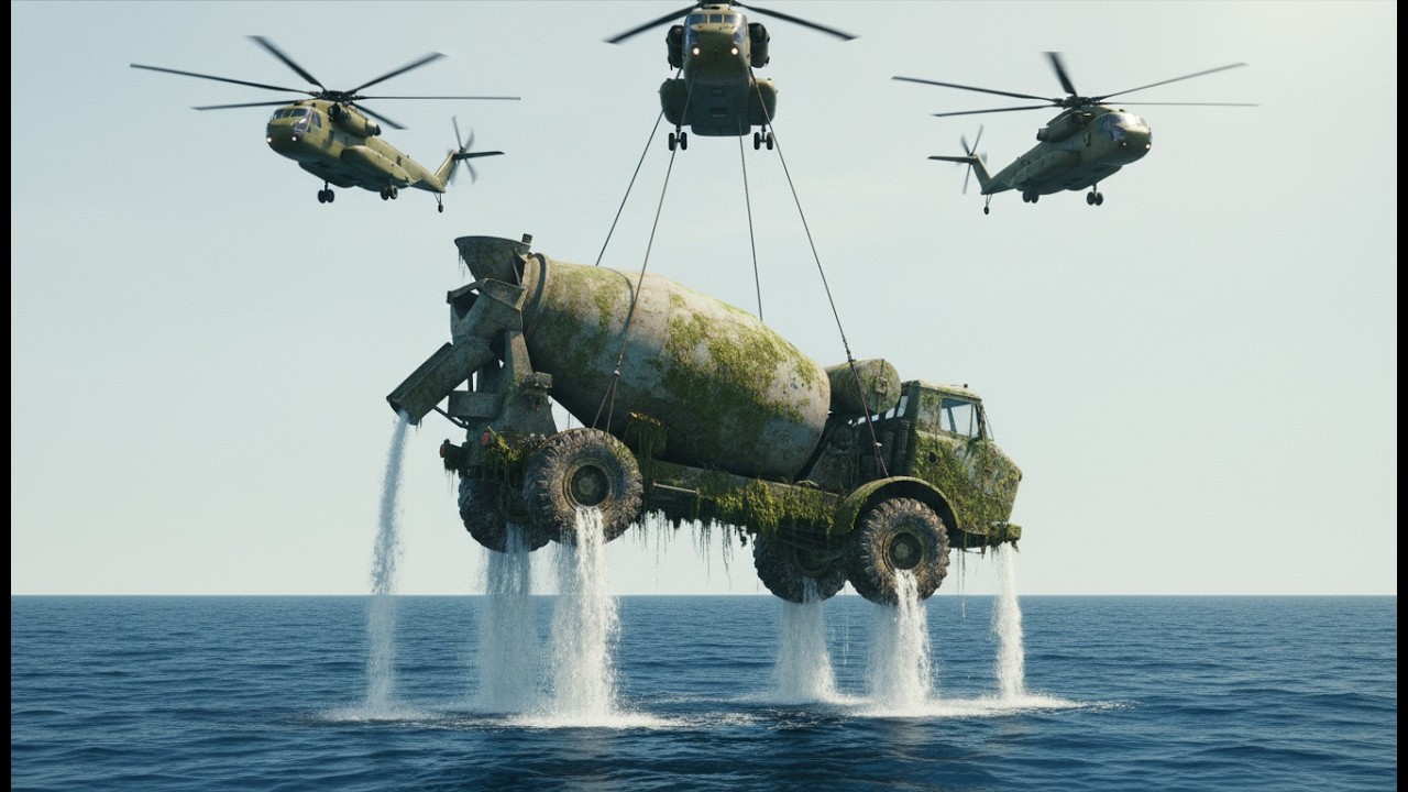 Deep Sea Recovery: Salvaging a $100,000 DAF Truck Submerged for a Decade