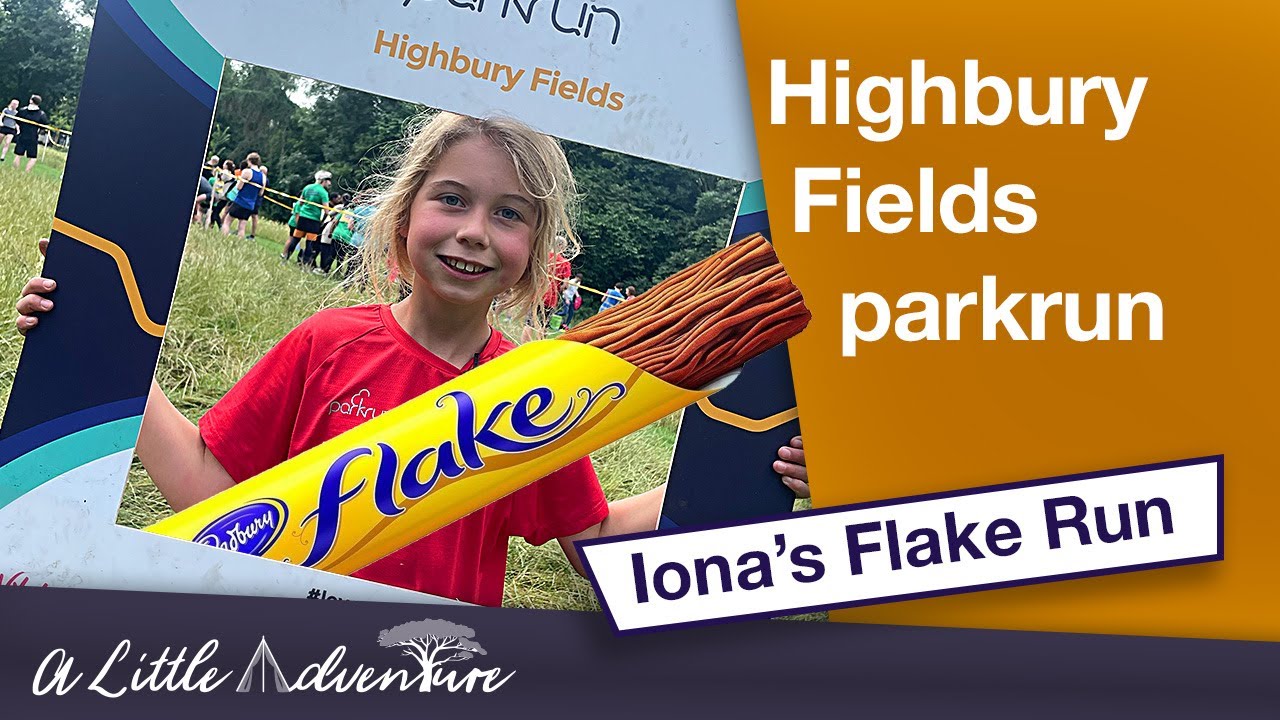 Iona's Flake Run at Highbury Fields parkrun