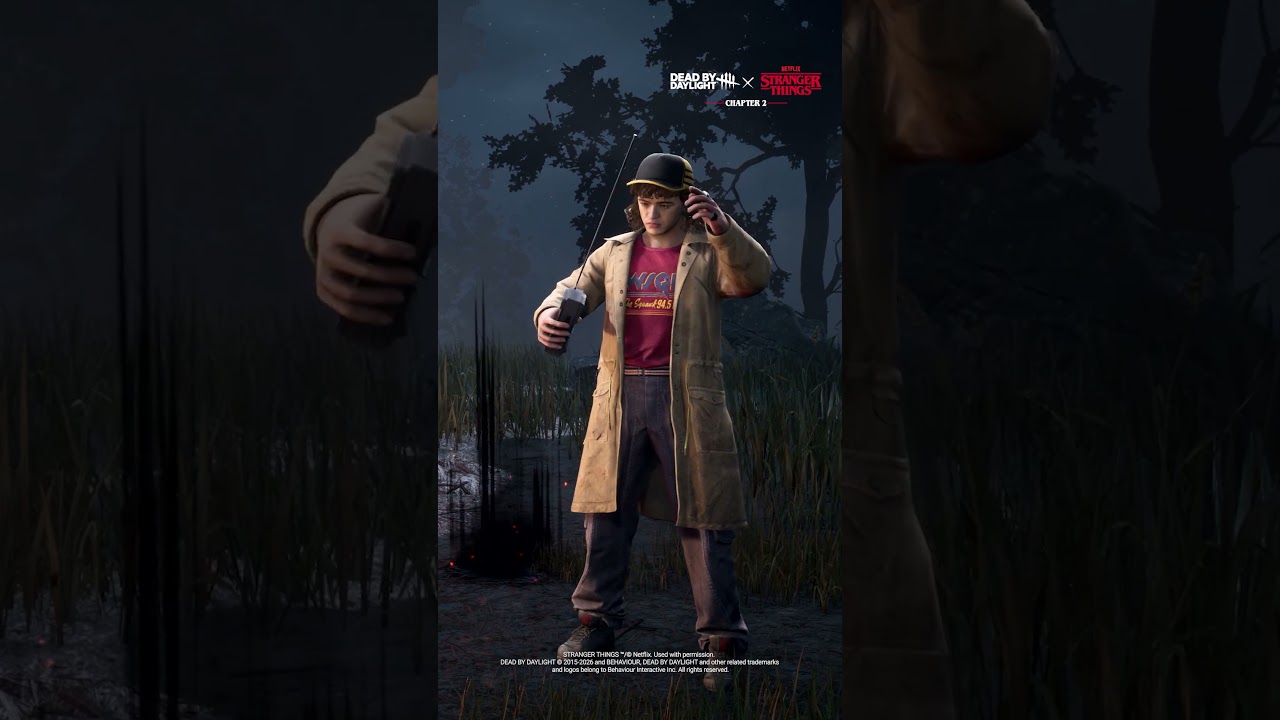 Dead by Daylight |  Dustin Henderson journeys into uncharted territory on January 27.