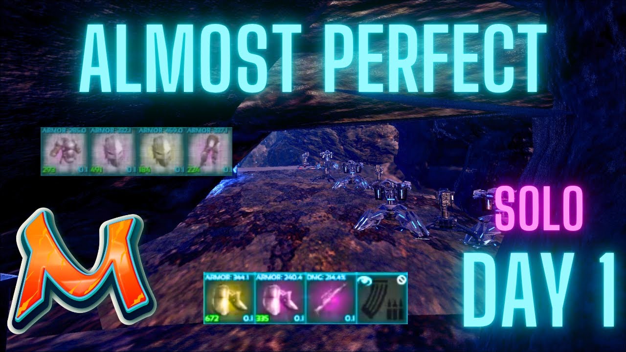 HOW A SOLO HAD AN ALMOST PERFECT WIPE - MESA SOLOS - ARK: Survival Evolved