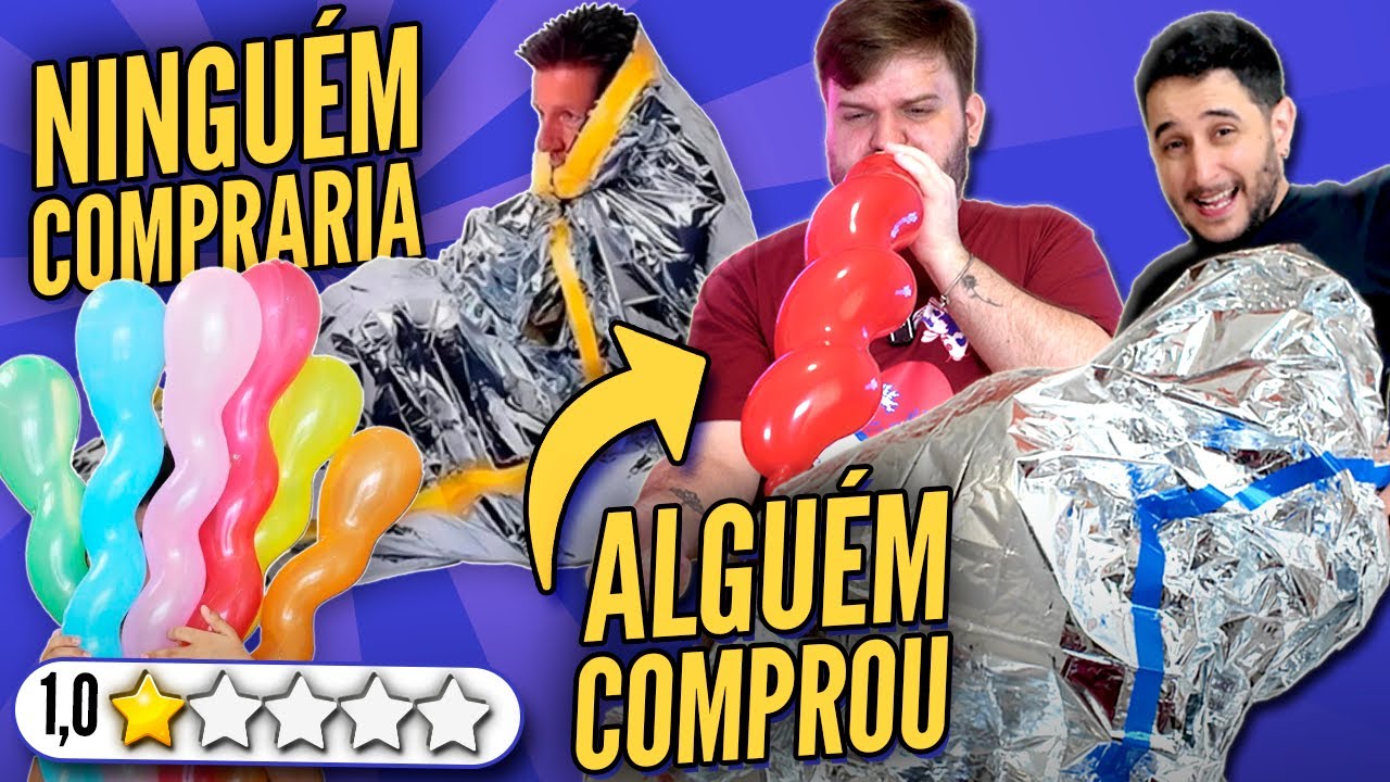 Produtos INÚTEIS que NINGUÉM COMPRARIA mas NÓS COMPRAMOS #15