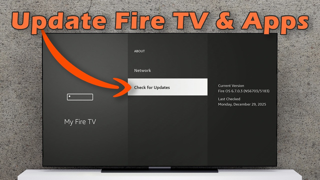 How to Update Your Fire TV and Apps