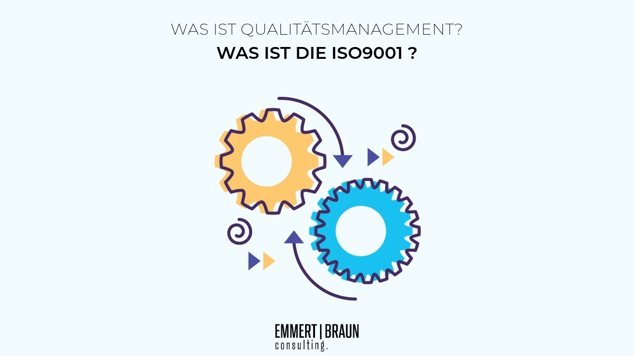 Was ist Qualit&auml;tsmanagement und was ist die ISO9001