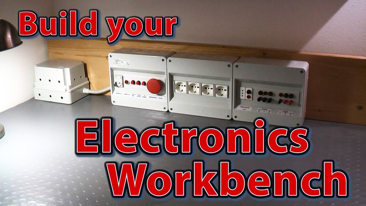 Electronics Workbench - How to build electrical panel for your electronics laboratory's workbench