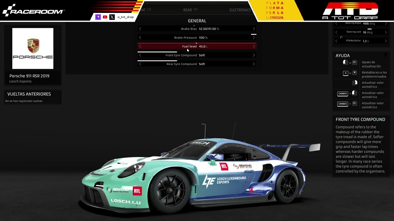 Rankeds de RaceRoom de GRATIS | ATOTDRAP !discord