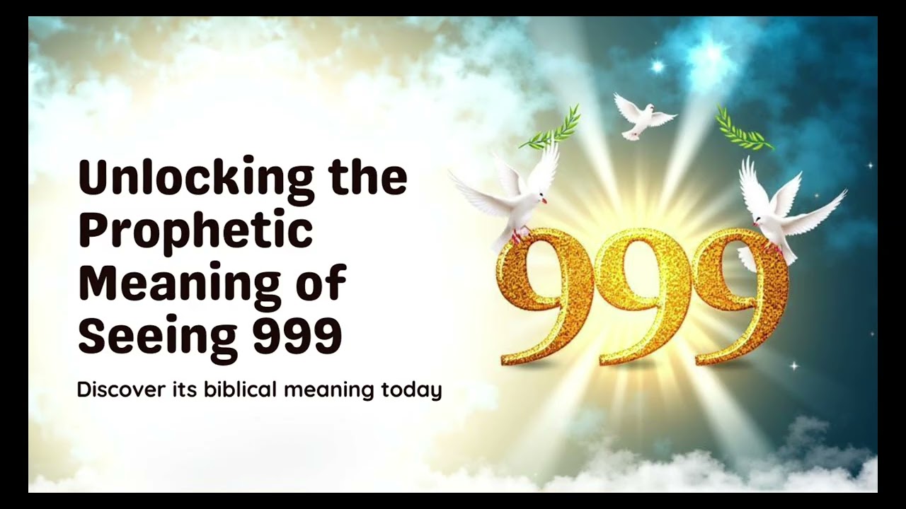 999 Prophetic Meaning | GOD IS CLOSING CYCLES & BIRTHING YOUR PROMISE