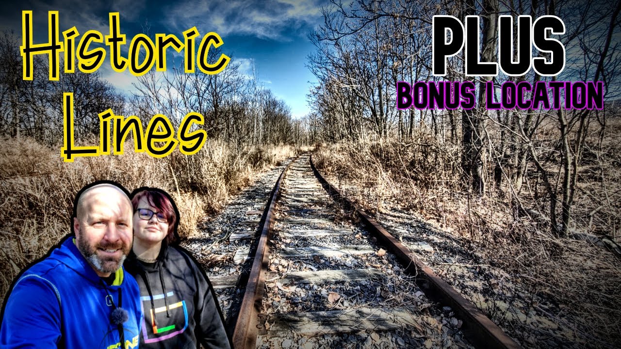Finding Historic Abandoned Rails (Rail-yard) in the Woods W/ Bonus Location