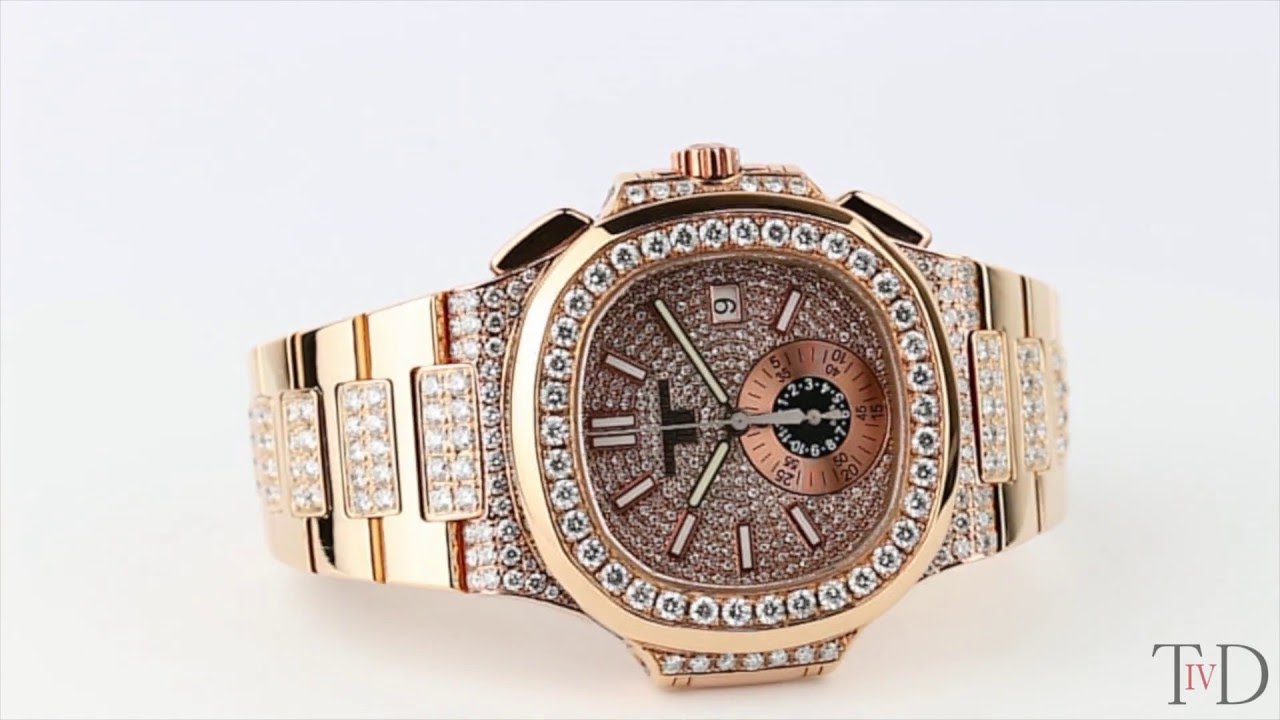 Patek Philippe Nautilus 18k Rose Gold Rhodium Finish 5980 (T4D) watch review