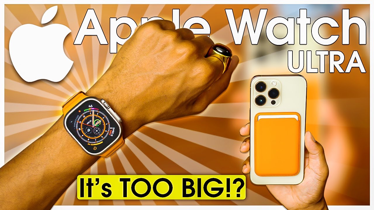 ОНО СЛИШКОМ БОЛЬШОЕ!? Первые впечатления от Apple Watch Ultra. АБСОЛЮТНО ЧЕСТНО