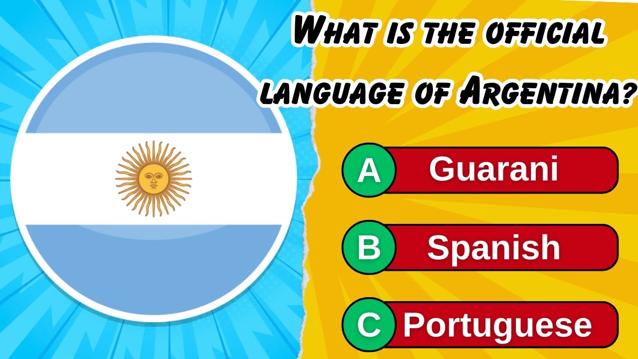 Find Official Languages ​​of Countries Quiz | Guess The Language Game