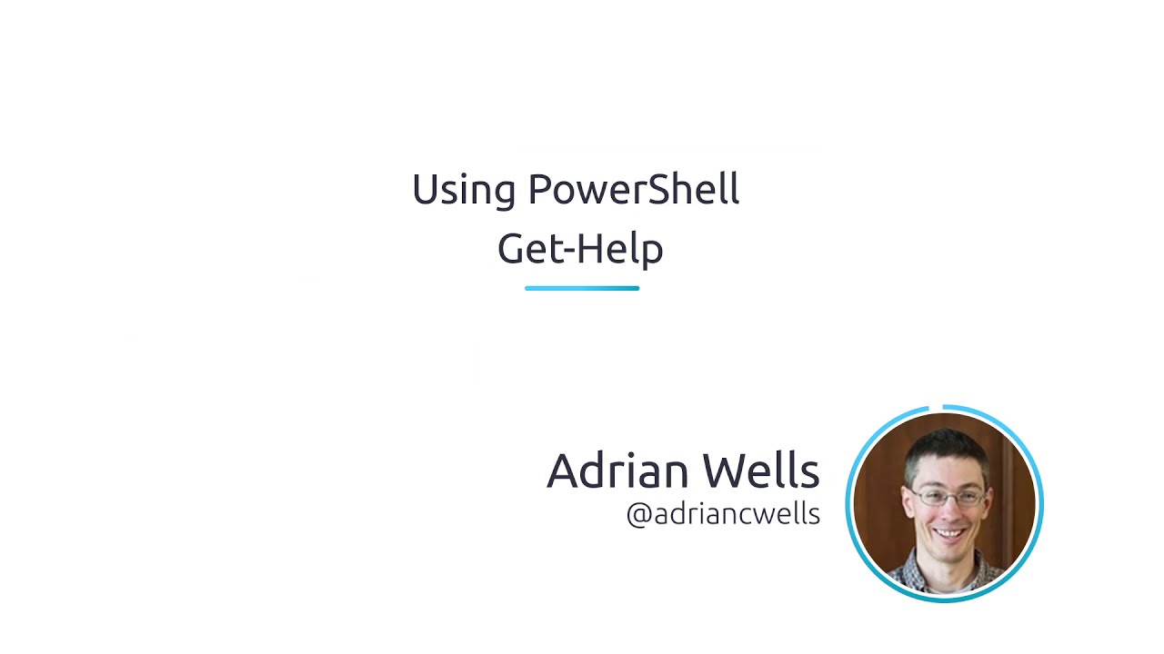 Using PowerShell Get-Help