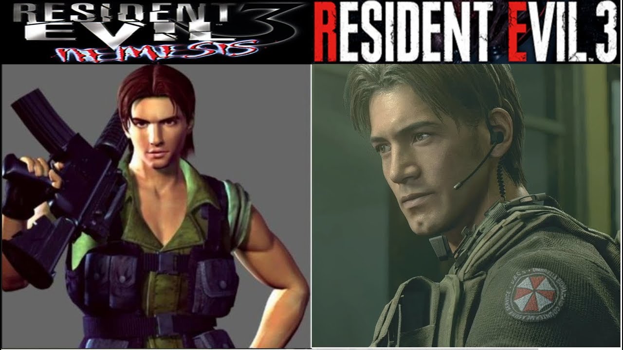 Resident Evil 3: Original VS. Remake - Meeting Carlos Comparison
