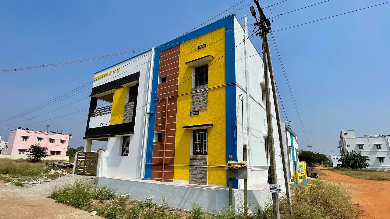 🏡 2 Portion 2BHK House for Sale | Best Investment for House in Coimbatore Papampatti.