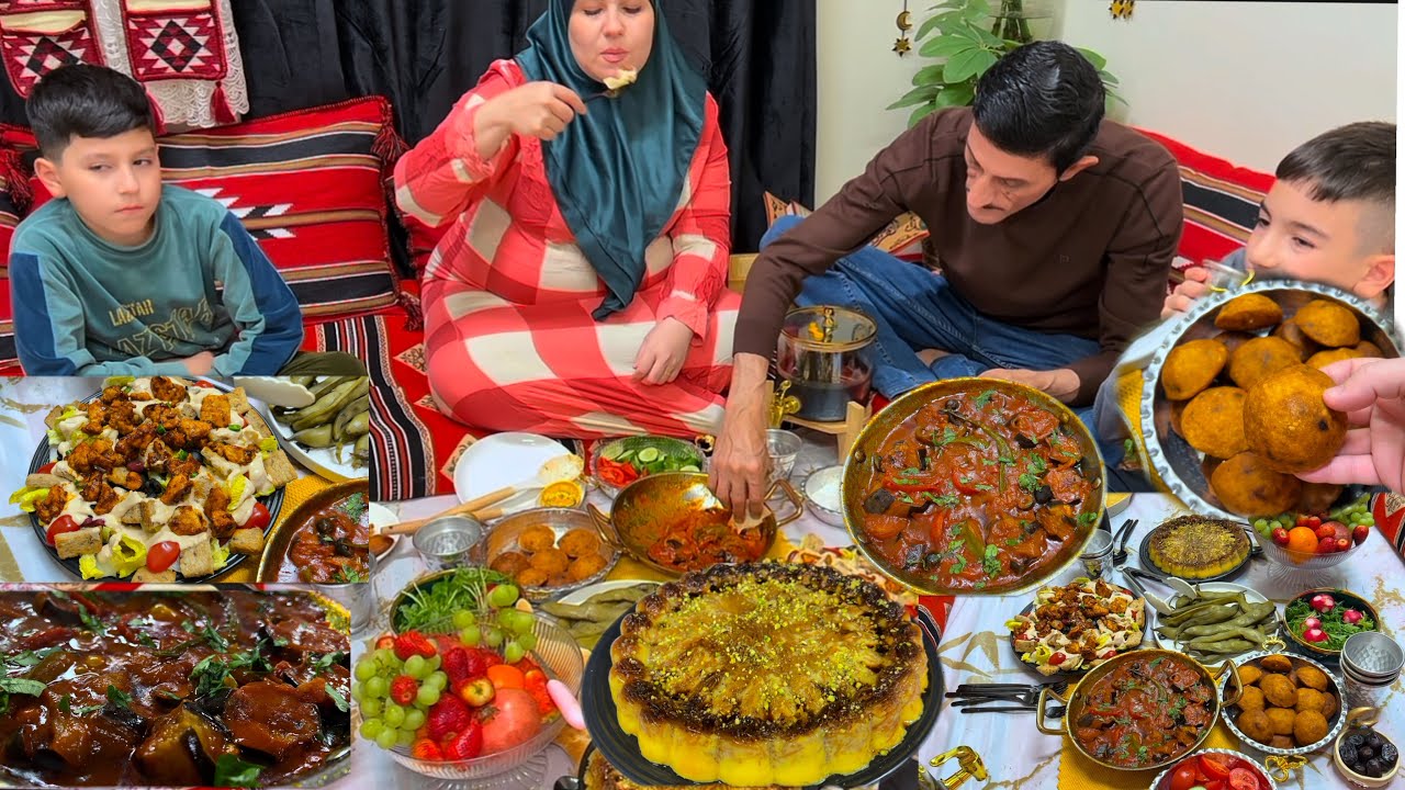 ‏4 وصفات بهذا الفيديو تبسي المناسبات كبة البطاطا حلا راقي جدا سلطة الدجاج بال باربيكيو