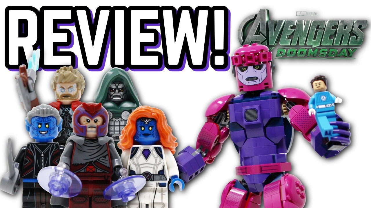 LEGO Marvel 76348: Эпическая битва: Мстители: Судный день &mdash; ОБЗОР! (Набор 2026 года)