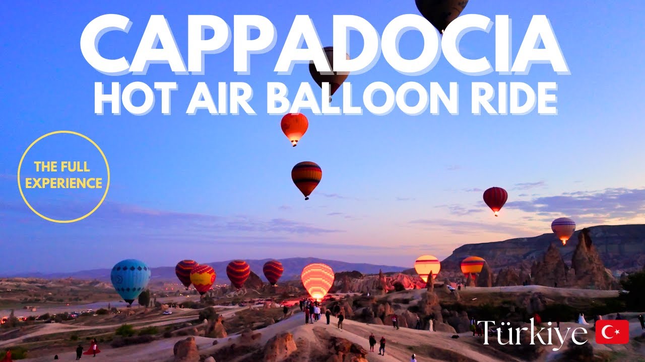 ✨Cappadocia Hot Air Balloon Ride 🔥【4K】THE FULL EXPERIENCE 🌅 | Türkiye 🇹🇷
