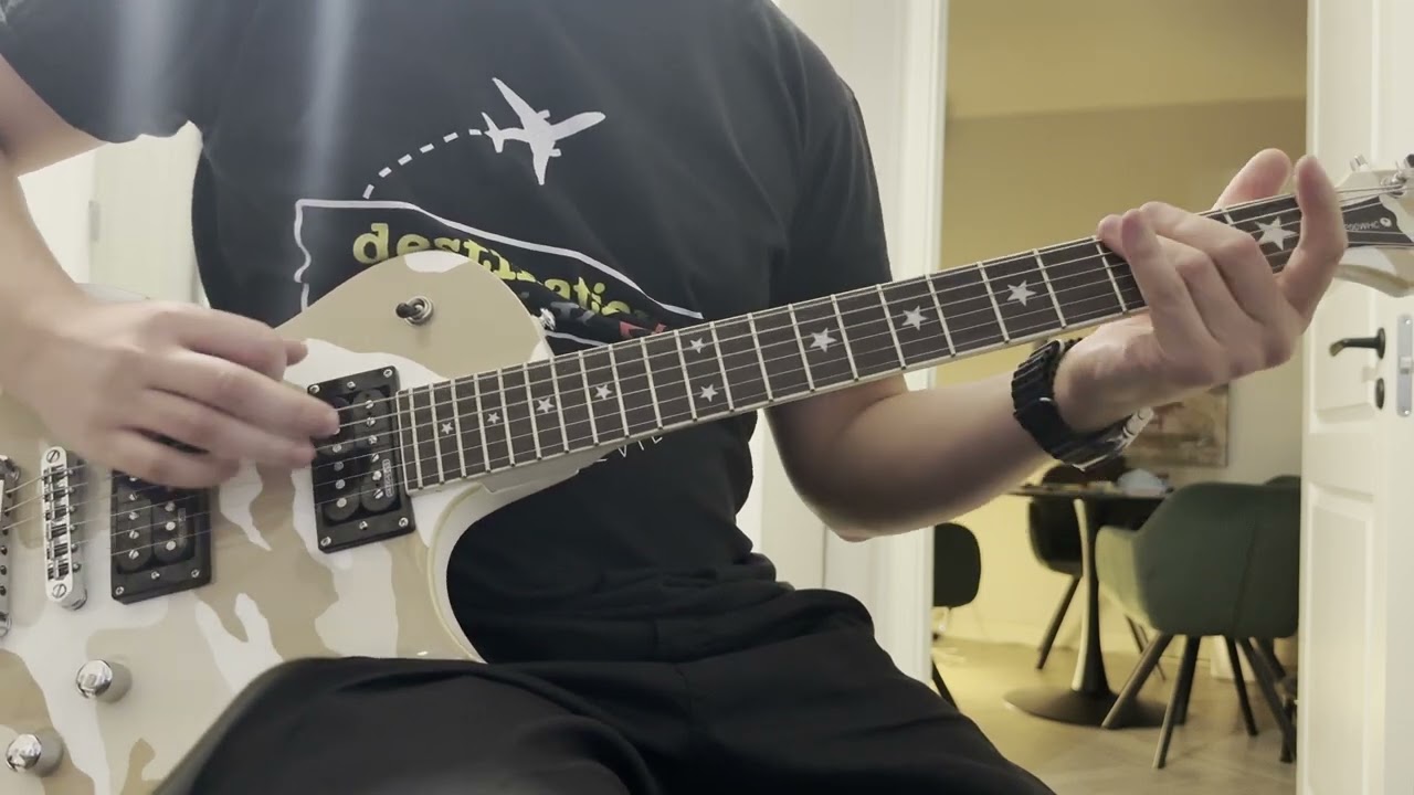 Helmet - Crashing Foreign Cars (guitar cover)