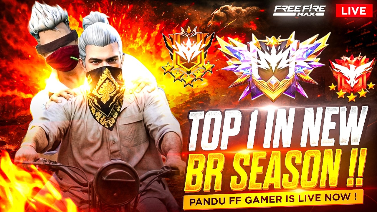 ROAD TO GRAND MASTER RANK PUSH - 90 LEVEL PANDU IS LIVE - TELUGU LIVE STREAM