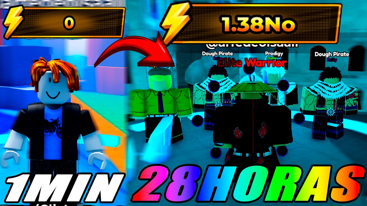 ZEREI O ANIME DESTROYERS SIMULATOR EM APENAS UM VIDEO SENDO F2P.. (28 HORAS)