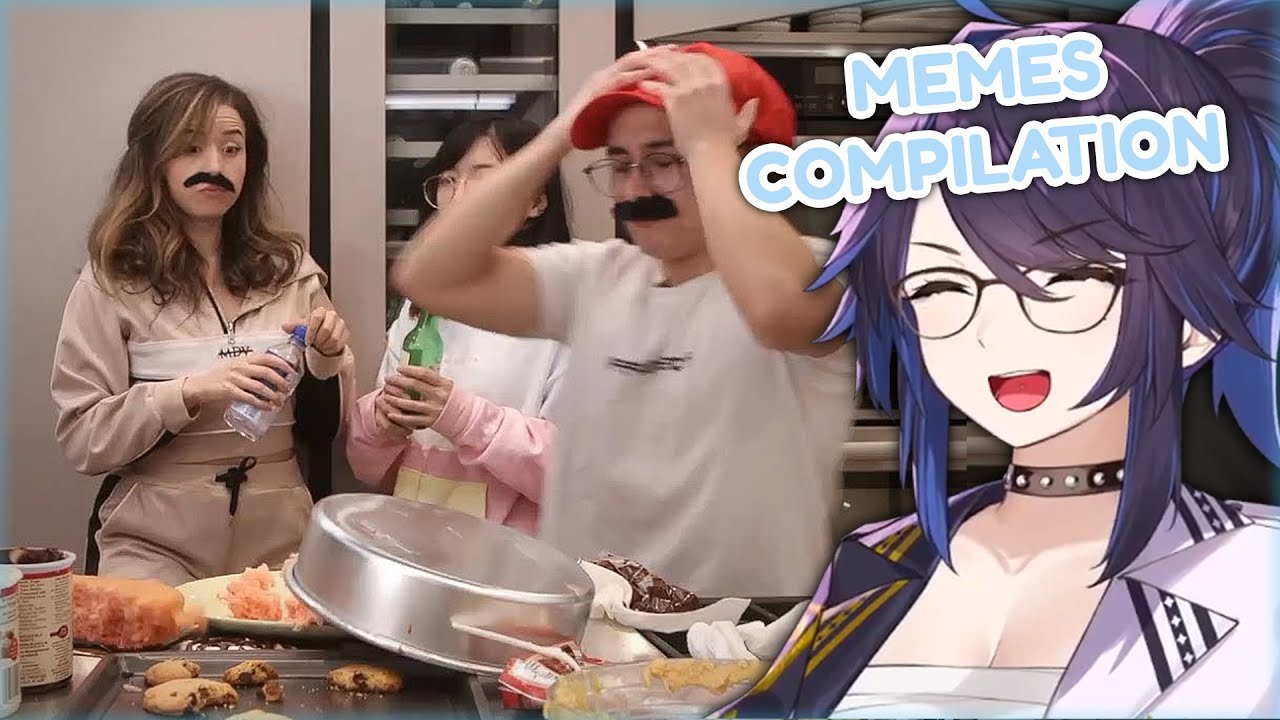 Kson Reacts to memes compilation, 'you laugh, you choke on air'