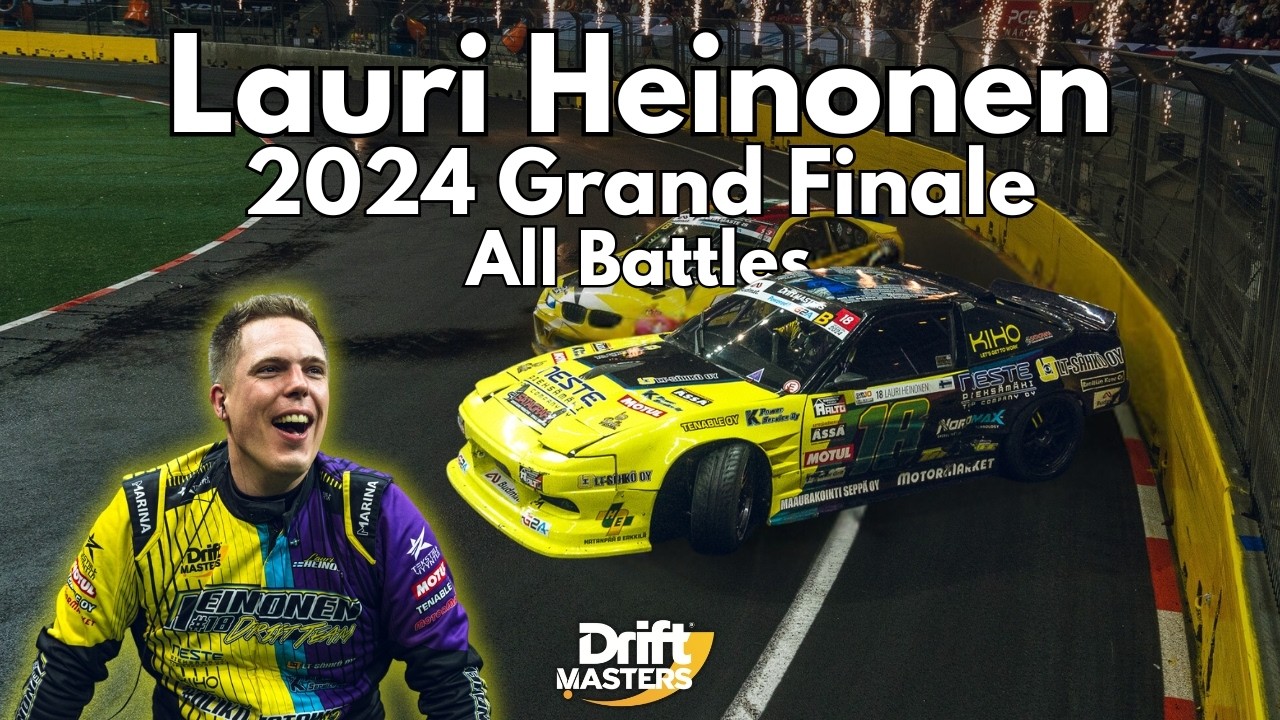 ALL Lauri Heinonen Battles – Drift Masters 2024 GRAND FINALE!