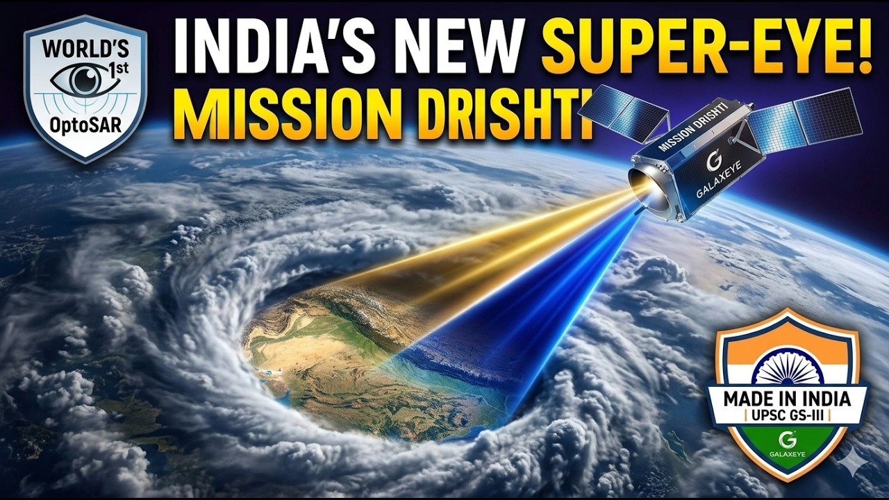 World's & India's 1st Private Earth Observation Satellite | UPSC GS-3