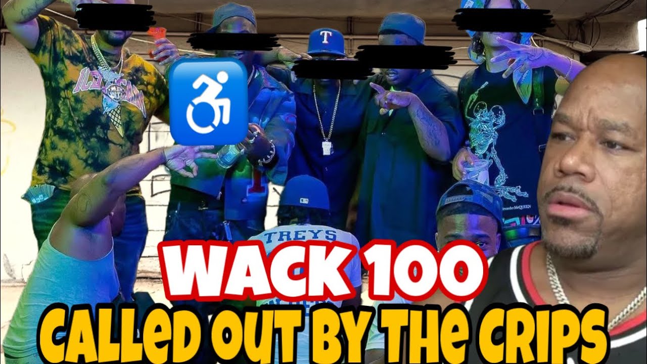 Wack 100 подвергся критике со стороны 8 членов банды Trey Crips из-за Young Ant Jefe.