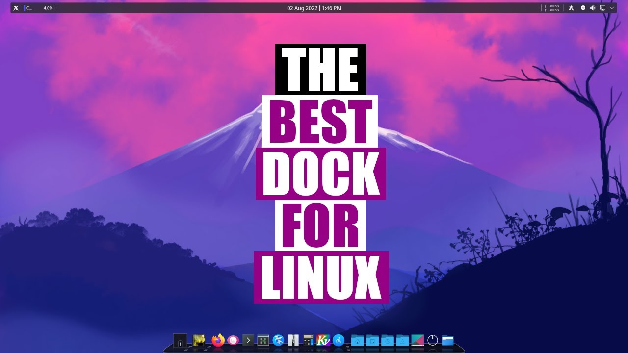Cairo Dock для Linux работает с любым рабочим столом