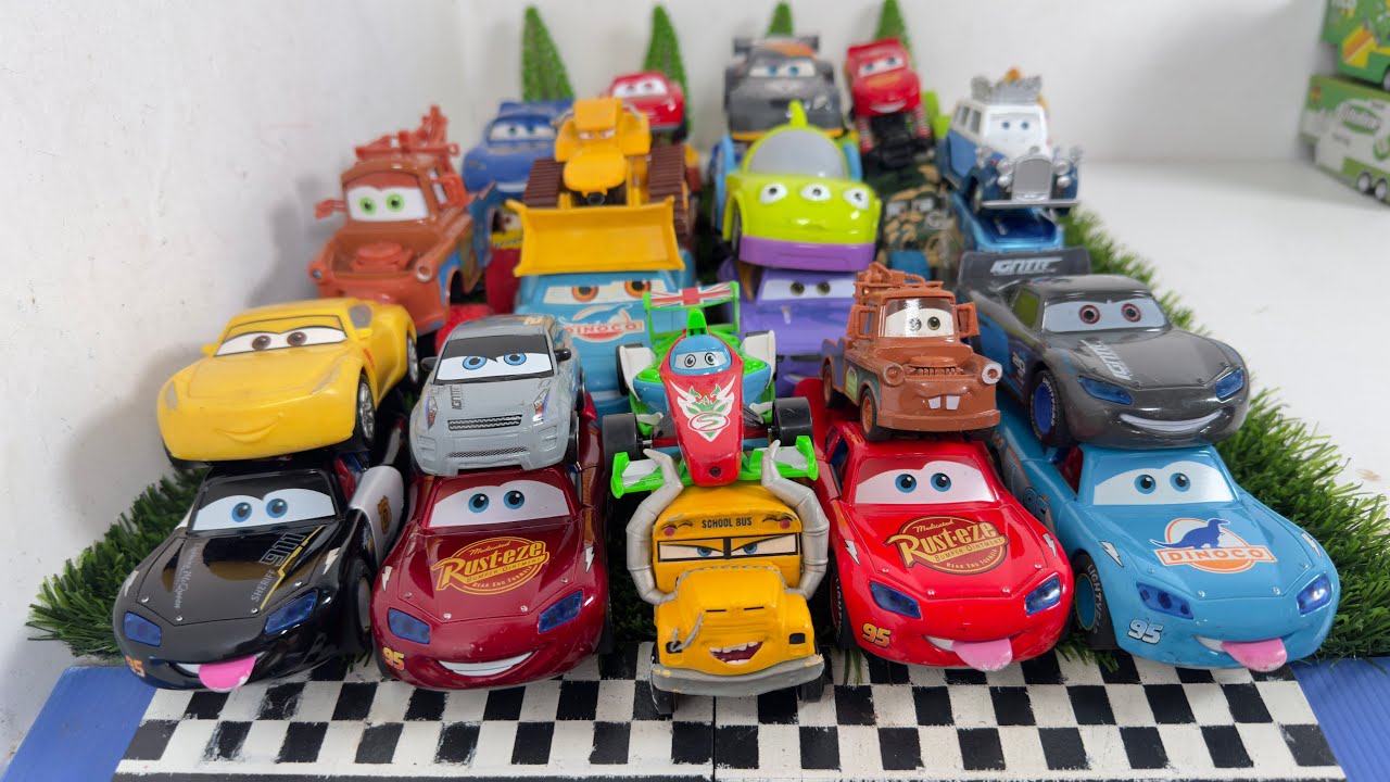 Disney Pixar Cars Unboxing Review | Lightning McQueen, Tow Mater, Doc Hudson, Sally Carrera, Mack