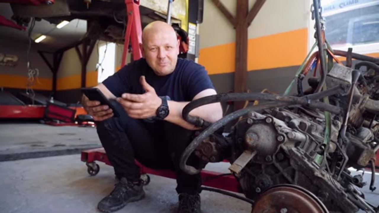 Grzesiek znalazł idealny motor do swojego projektu! #Duda_vs_Szafrański