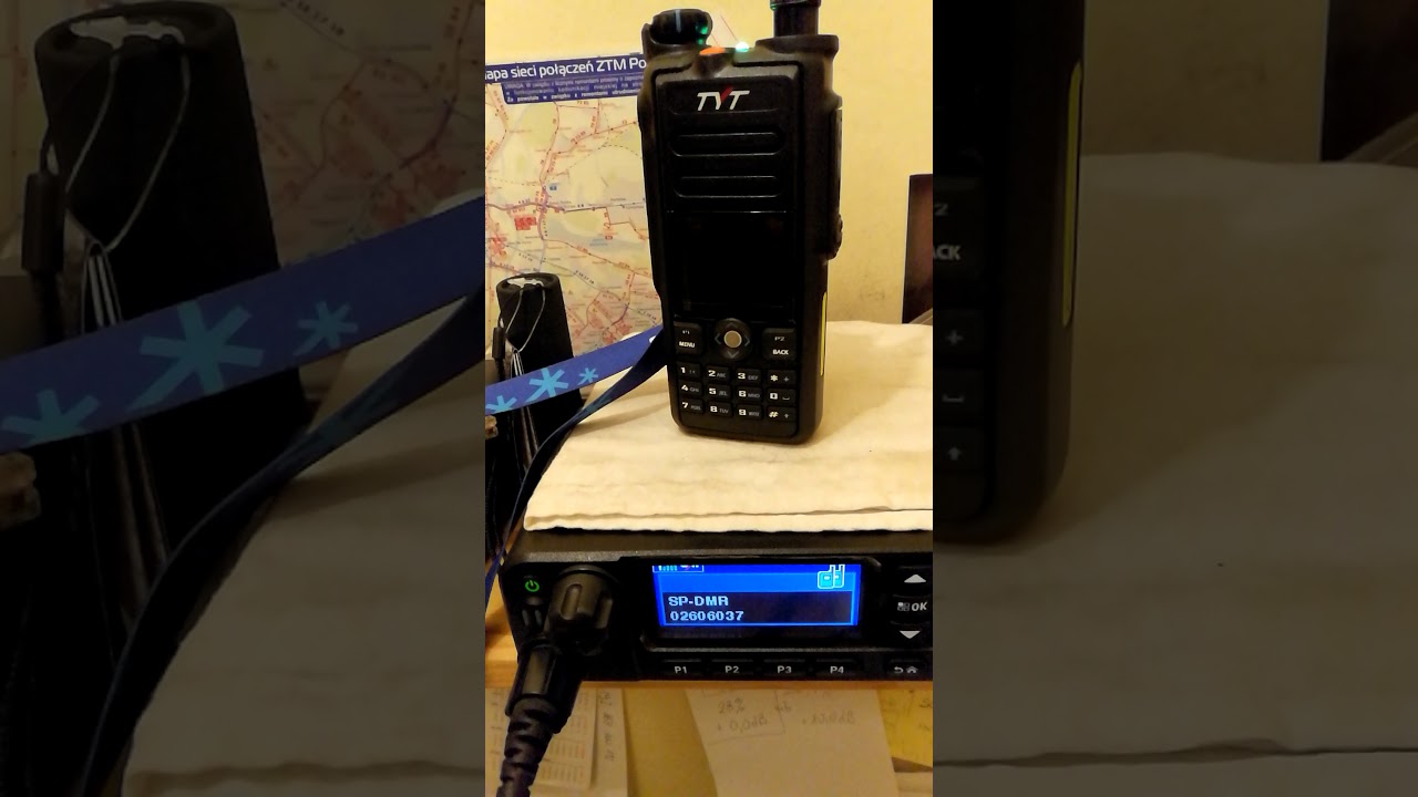 Problem radiotelefonów  mototrbo z funkcją "Talker Alias" w sieci BrandMeister - film 2