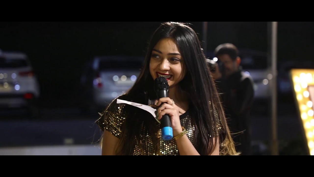 Anchor Sarika Bhatti Hosting Birthday Party