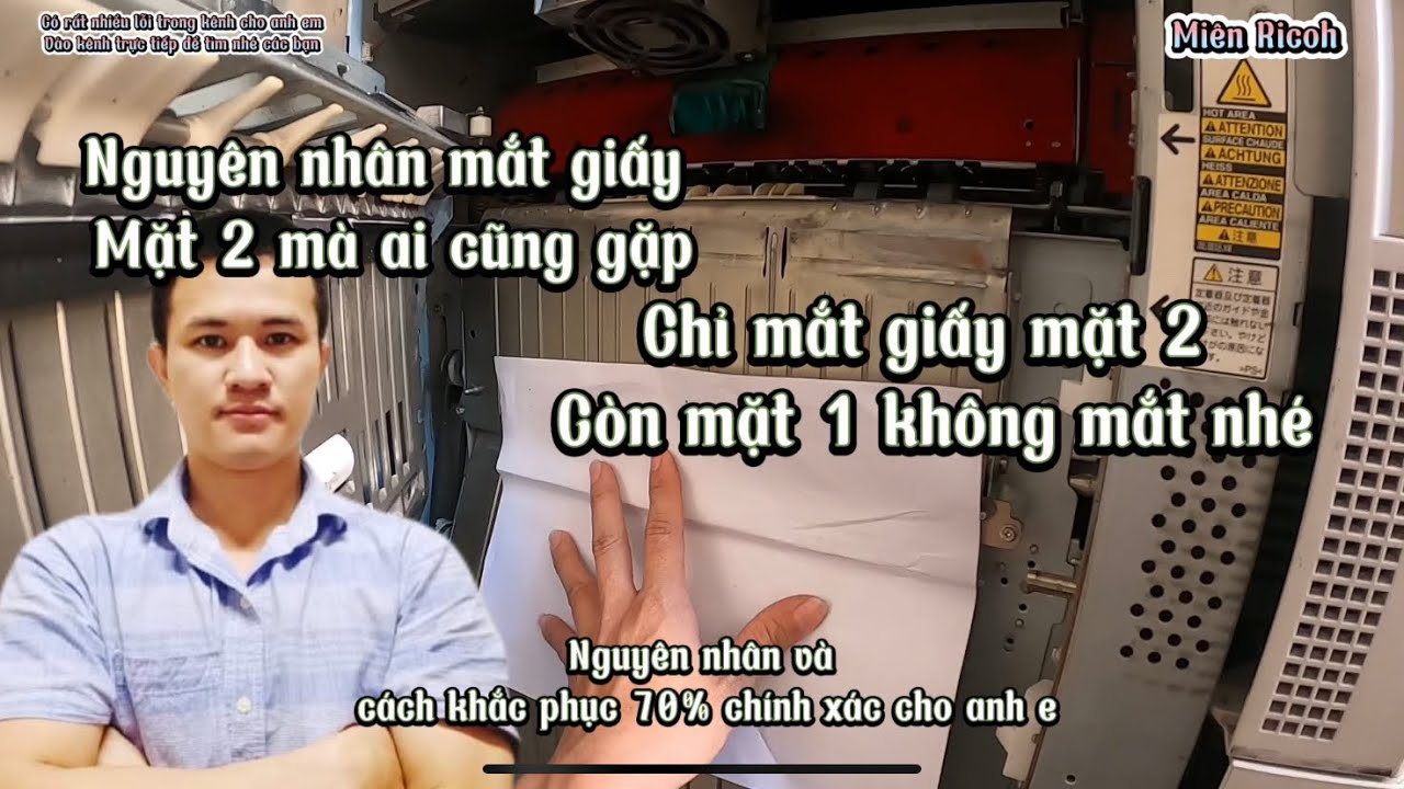 MT | Toshiba Mắt giấy mặt 2 còn 1 mặt không mắt nguyên nhân và cách khắc phục đơn giản