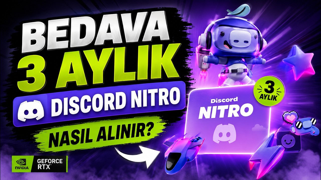 FREE 3 MONTHS OF DISCORD NITRO &bull; HOW TO GET IT !! (NVIDIA)