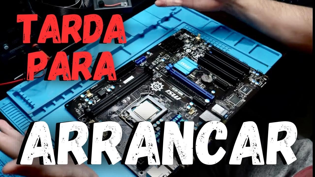 Esta placa base enciende despues de darle varias veces al power, ✅ REPARACION DE PC ✅