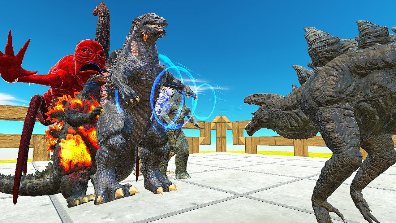 ZILLA VS GIANT MONSTERS - Animal Revolt Battle Simulator
