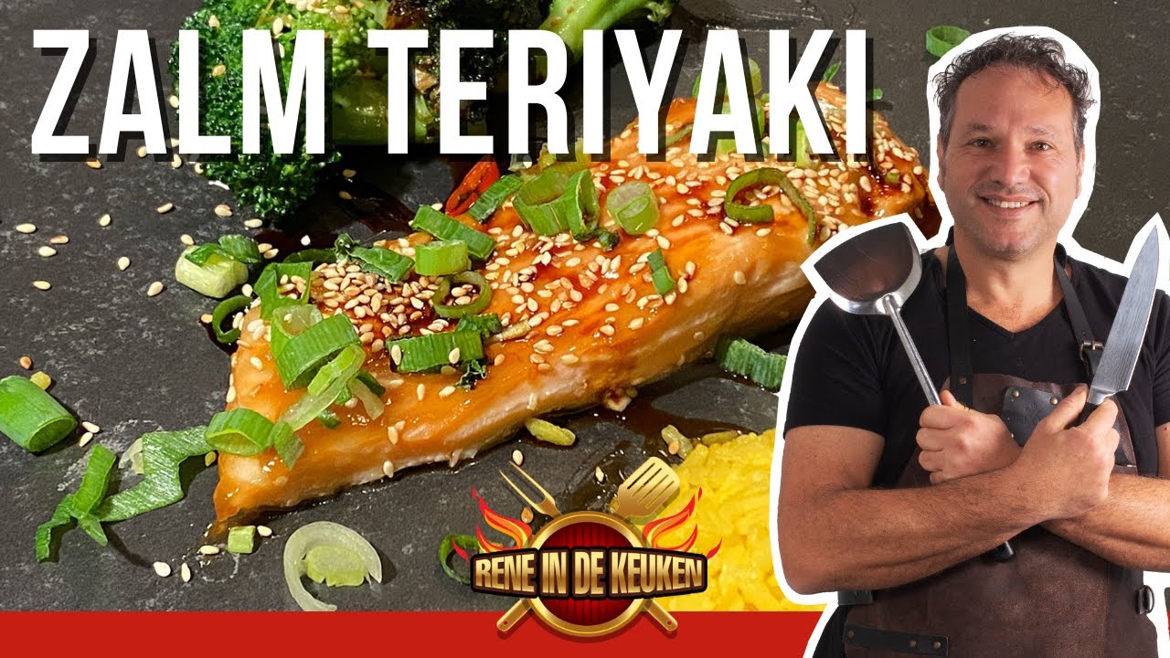 Zalm Teriyaki. Zalmfilet op z'n Japans.