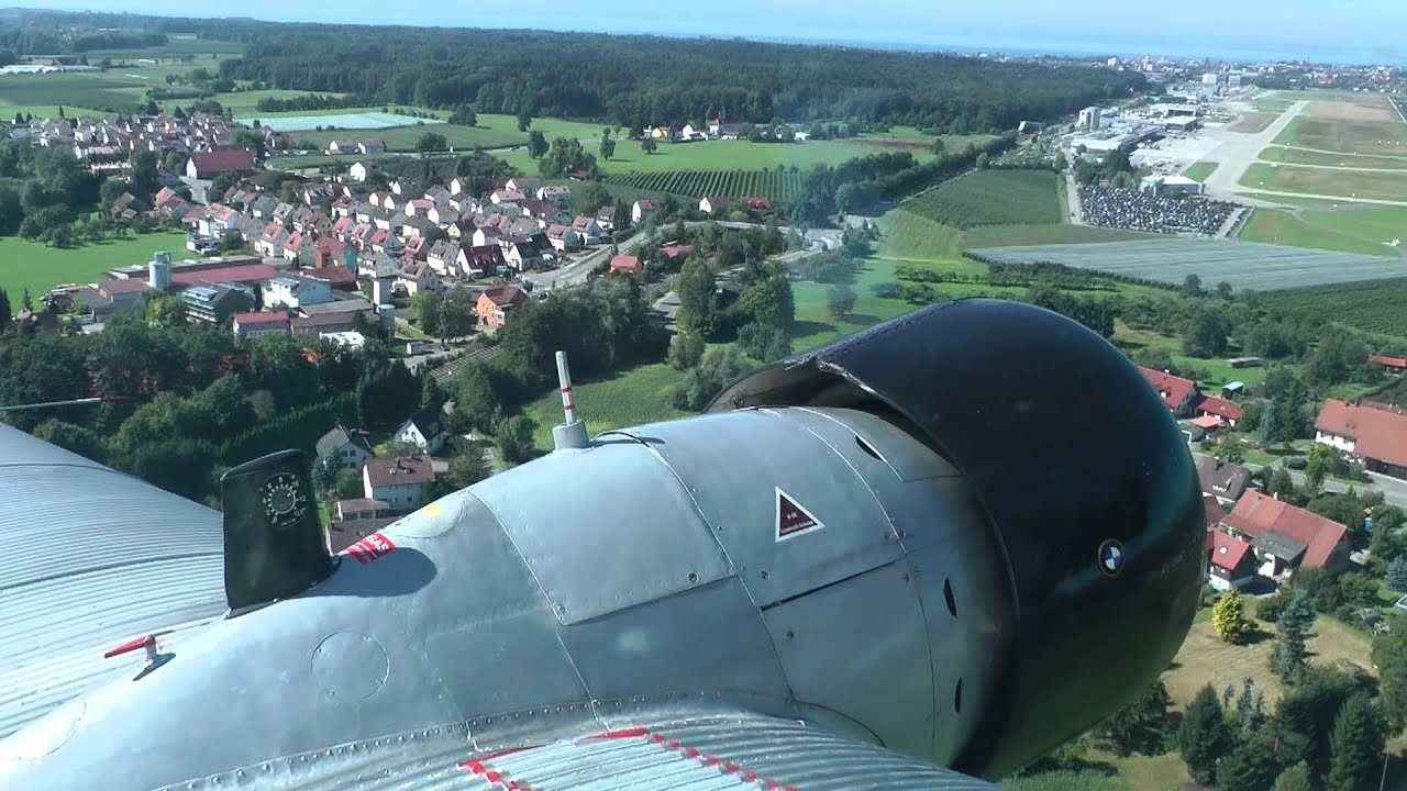 Ju52 Flug & Dornier Museum Friedrichshafen (Teil 1)