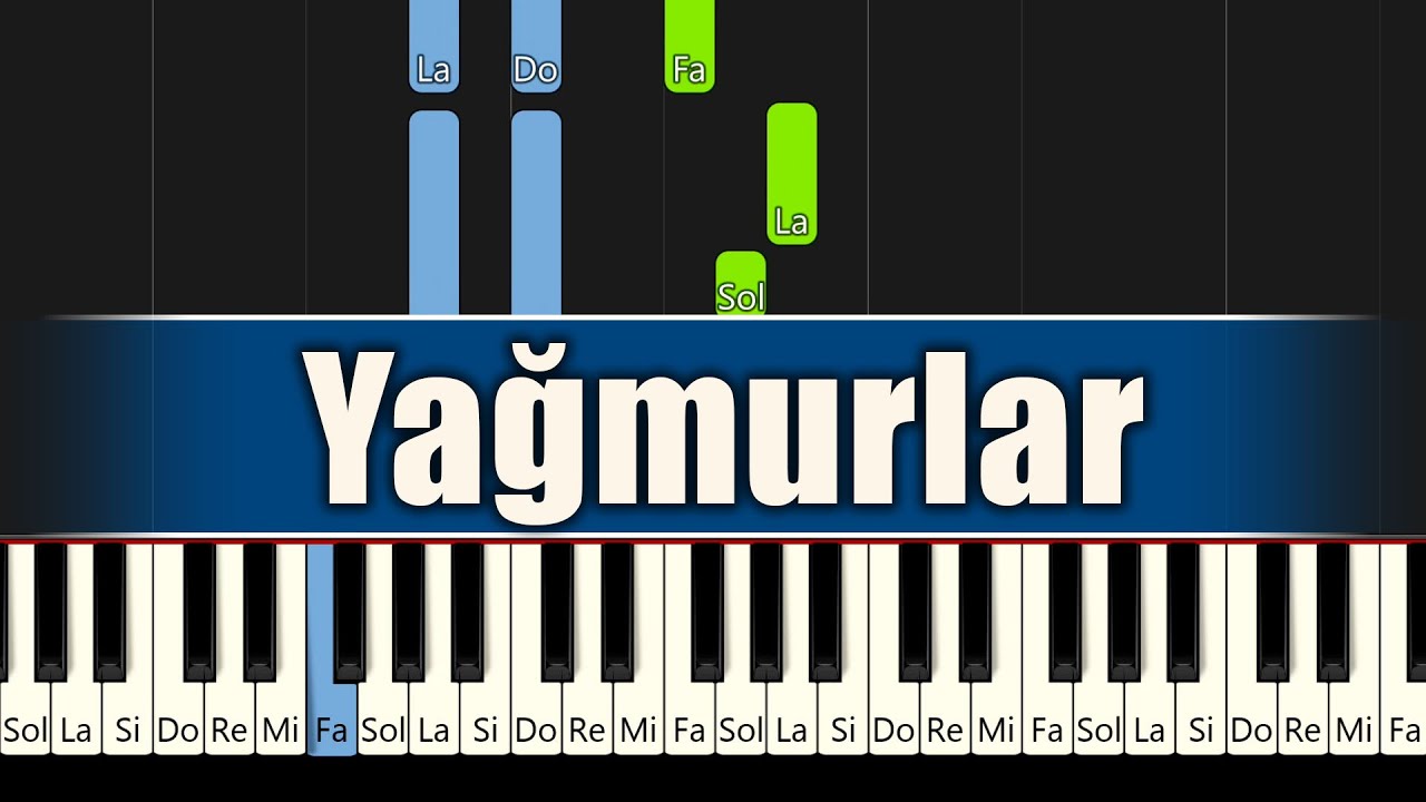 Şebnem Ferah - Yağmurlar - Kolay Piyano