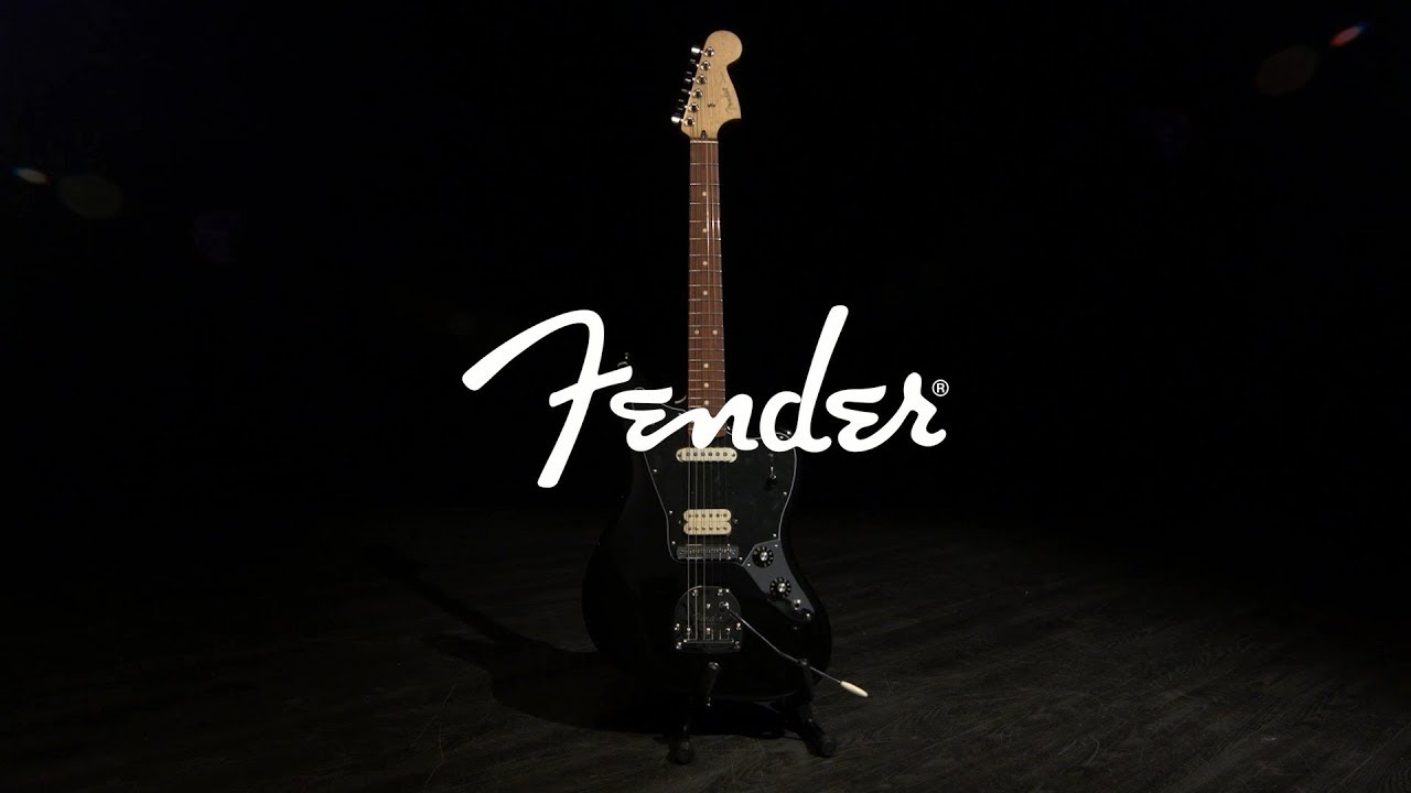 Fender Player Jaguar PF, Black | Gear4music demo