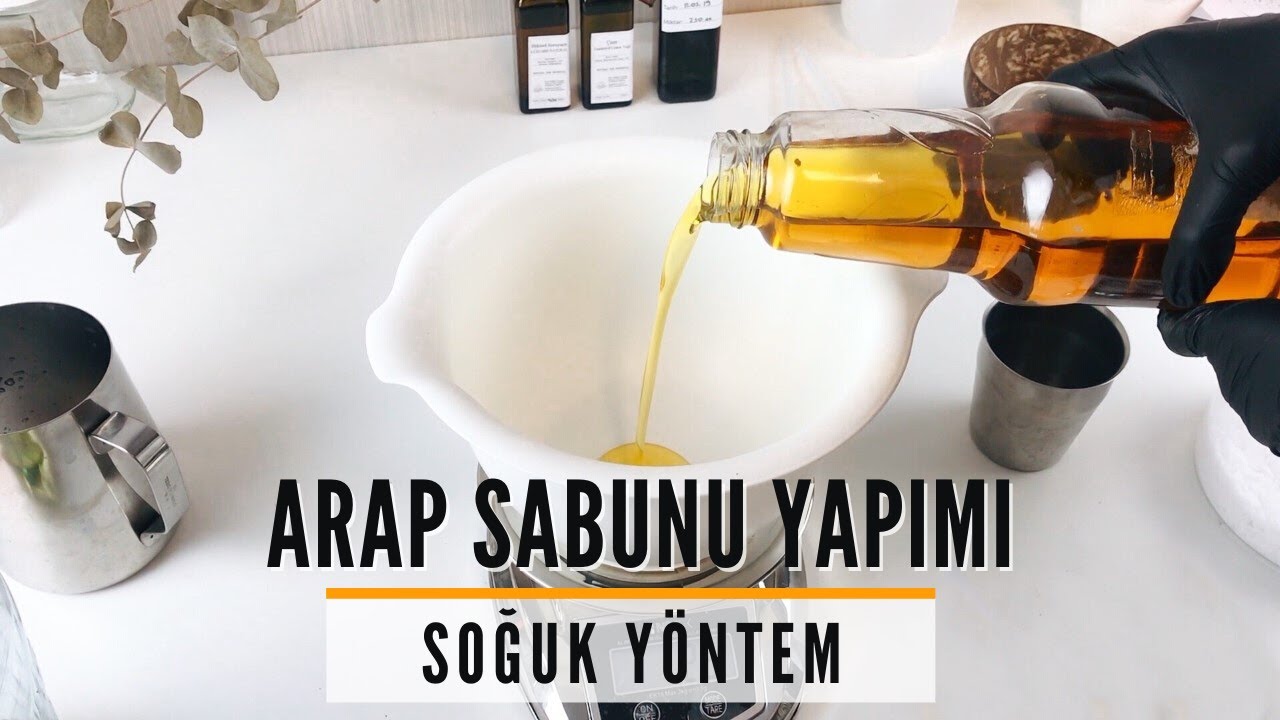 Atık Yağdan (Kızartma Yağı) Arap Sabunu Nasıl Yapılır? (Soğuk Yöntem) Jardin Naturel