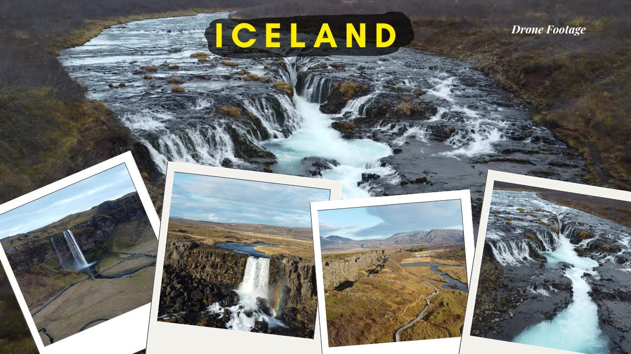 ICELAND  Drone Footage 4K | The Most Beautiful Place on Earth | DJI