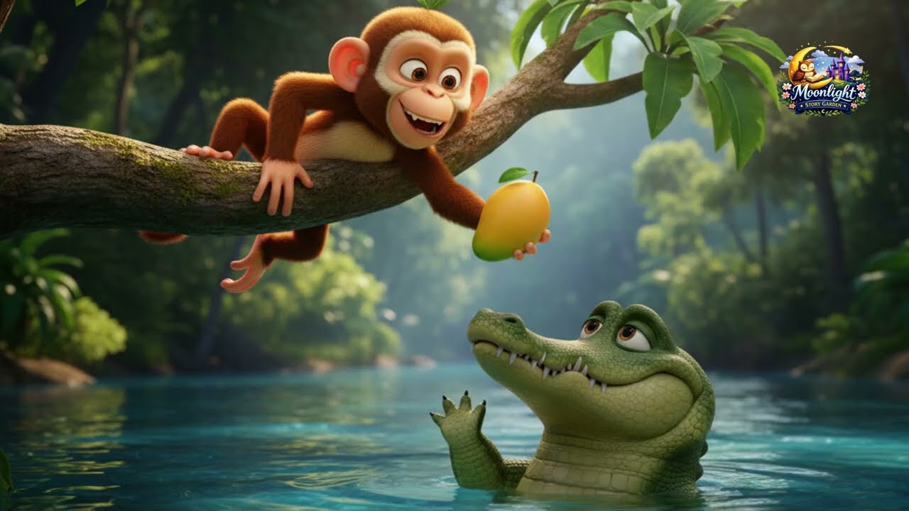 The Monkey and the Crocodile 🐒🐊