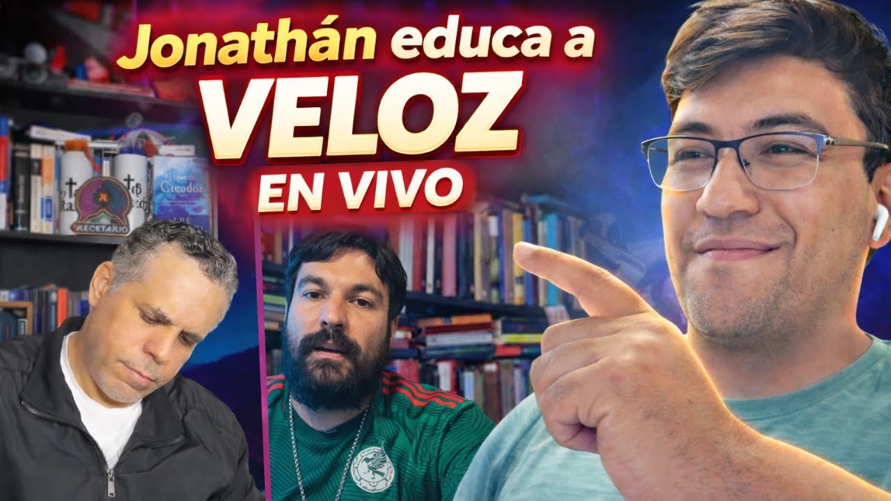 Debate en vivo 🔴 Jonathan educa a Veloz 🫣